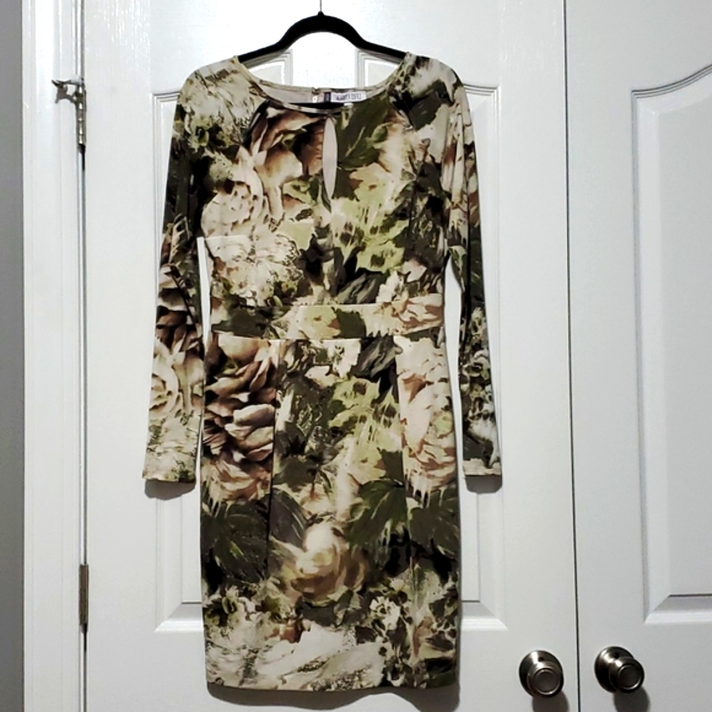 Long sleeve, knee length dress by Jennifer Lopez